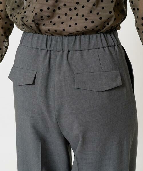GEORGES RECH / ジョルジュ・レッシュ チノ・ワークパンツ | [日本製]インタックコクーンワイドテーパードパンツ | 詳細6