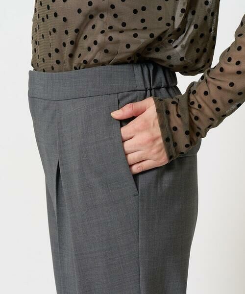 GEORGES RECH / ジョルジュ・レッシュ チノ・ワークパンツ | [日本製]インタックコクーンワイドテーパードパンツ | 詳細8