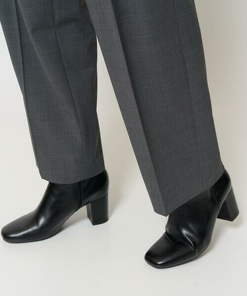 GEORGES RECH / ジョルジュ・レッシュ チノ・ワークパンツ | [日本製]インタックコクーンワイドテーパードパンツ | 詳細9