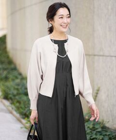 GEORGES RECH / ジョルジュ・レッシュ カーディガン・ボレロ | ドルマンニットジップカーディガン