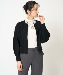 GEORGES RECH / ジョルジュ・レッシュ カーディガン・ボレロ | ドルマンニットジップカーディガン