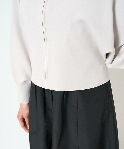 GEORGES RECH / ジョルジュ・レッシュ カーディガン・ボレロ | ドルマンニットジップカーディガン | 詳細10