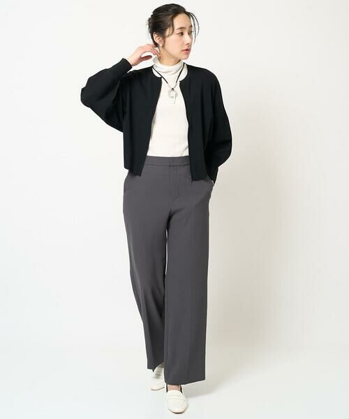 GEORGES RECH / ジョルジュ・レッシュ カーディガン・ボレロ | ドルマンニットジップカーディガン | 詳細15