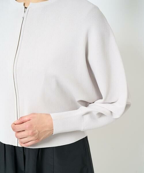 GEORGES RECH / ジョルジュ・レッシュ カーディガン・ボレロ | ドルマンニットジップカーディガン | 詳細9