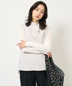 GEORGES RECH / ジョルジュ・レッシュ ニット・セーター | [セットアップ対応/接触冷感]スクエアジャガードニットベスト