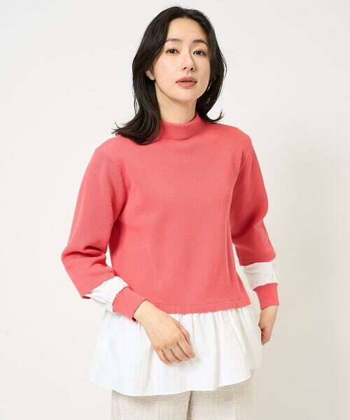 GEORGES RECH / ジョルジュ・レッシュ ニット・セーター | タフタコンビアシンメトリーニット | 詳細17