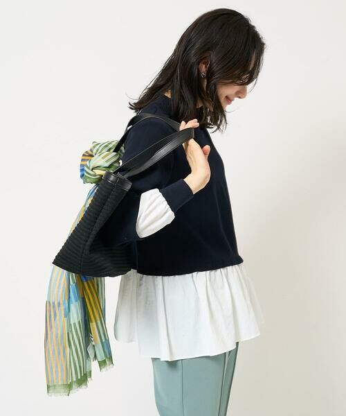 GEORGES RECH / ジョルジュ・レッシュ ニット・セーター | タフタコンビアシンメトリーニット | 詳細21