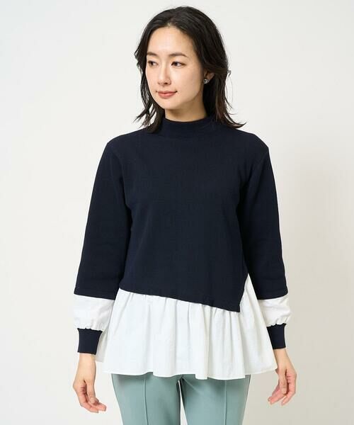 GEORGES RECH / ジョルジュ・レッシュ ニット・セーター | タフタコンビアシンメトリーニット | 詳細22