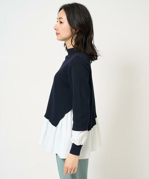 GEORGES RECH / ジョルジュ・レッシュ ニット・セーター | タフタコンビアシンメトリーニット | 詳細23