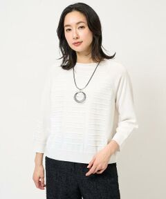 GEORGES RECH / ジョルジュ・レッシュ ニット・セーター | ホールガーメントロール柄ニット