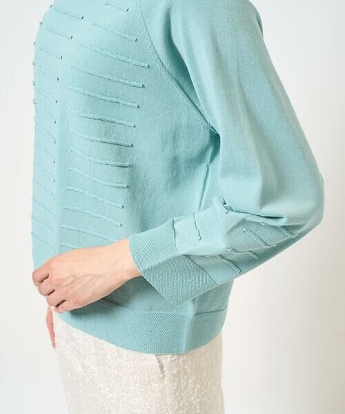 GEORGES RECH / ジョルジュ・レッシュ ニット・セーター | ホールガーメントロール柄ニット | 詳細13