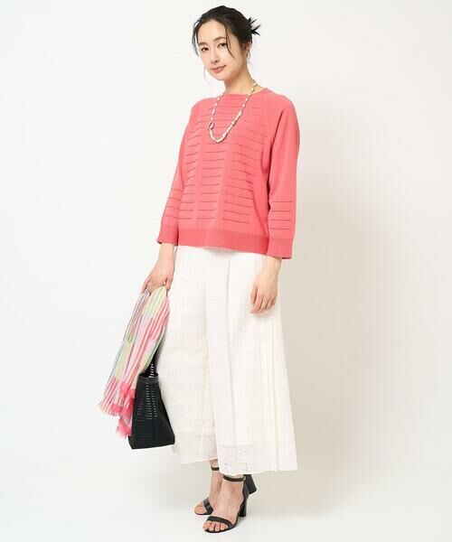 GEORGES RECH / ジョルジュ・レッシュ ニット・セーター | ホールガーメントロール柄ニット | 詳細20