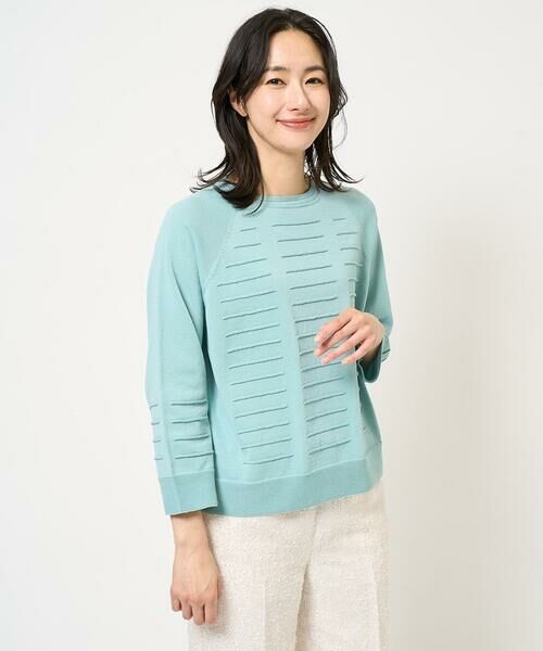 GEORGES RECH / ジョルジュ・レッシュ ニット・セーター | ホールガーメントロール柄ニット | 詳細6