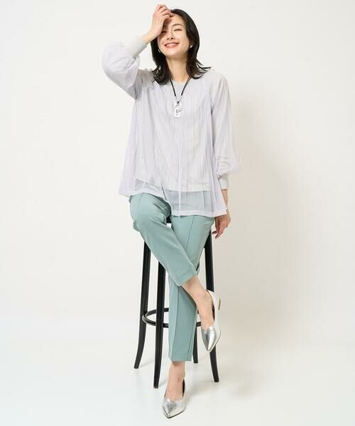 GEORGES RECH / ジョルジュ・レッシュ カットソー | チュールプリーツジャージーカットソー | 詳細18