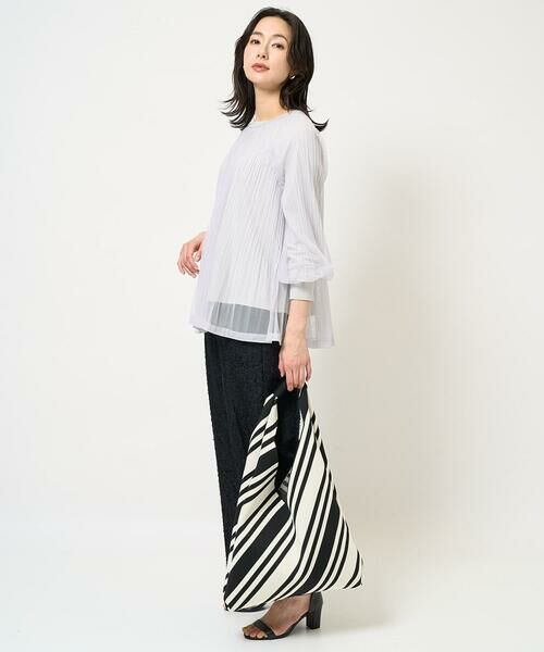 GEORGES RECH / ジョルジュ・レッシュ カットソー | チュールプリーツジャージーカットソー | 詳細20