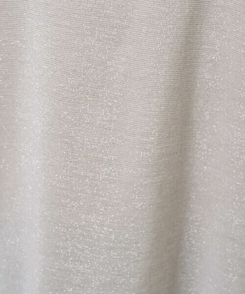 GEORGES RECH / ジョルジュ・レッシュ カットソー | [日本製]ラメフレンチスリーブジャージーカットソー | 詳細10