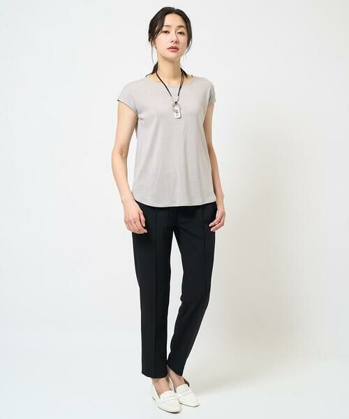 GEORGES RECH / ジョルジュ・レッシュ カットソー | [日本製]ラメフレンチスリーブジャージーカットソー | 詳細12