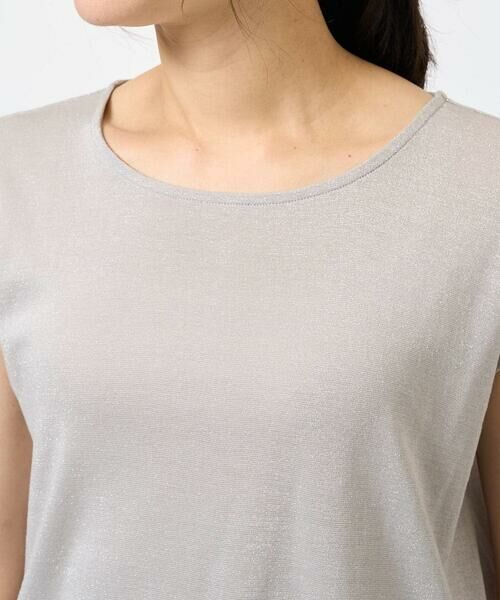GEORGES RECH / ジョルジュ・レッシュ カットソー | [日本製]ラメフレンチスリーブジャージーカットソー | 詳細7