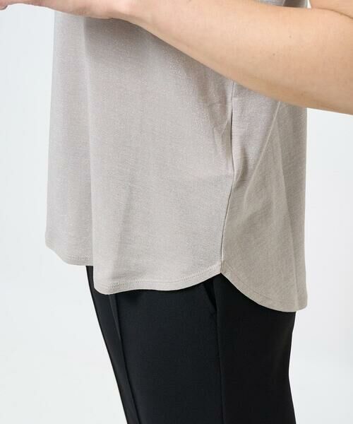 GEORGES RECH / ジョルジュ・レッシュ カットソー | [日本製]ラメフレンチスリーブジャージーカットソー | 詳細9
