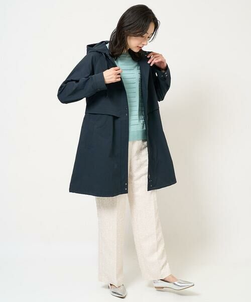 GEORGES RECH / ジョルジュ・レッシュ その他パンツ | [日本製]フェザージャガードワイドパンツ | 詳細1