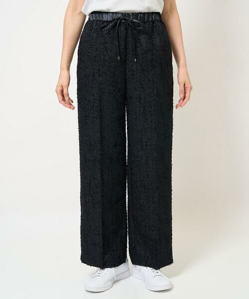 GEORGES RECH / ジョルジュ・レッシュ その他パンツ | [日本製]フェザージャガードワイドパンツ | 詳細15