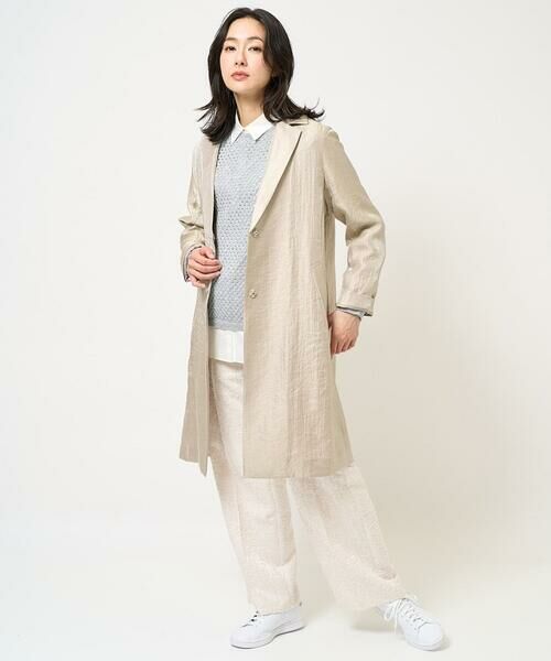 GEORGES RECH / ジョルジュ・レッシュ その他パンツ | [日本製]フェザージャガードワイドパンツ | 詳細23