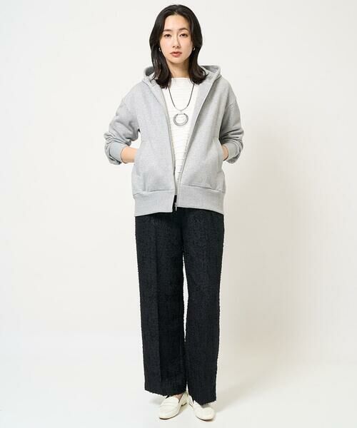 GEORGES RECH / ジョルジュ・レッシュ その他パンツ | [日本製]フェザージャガードワイドパンツ | 詳細5