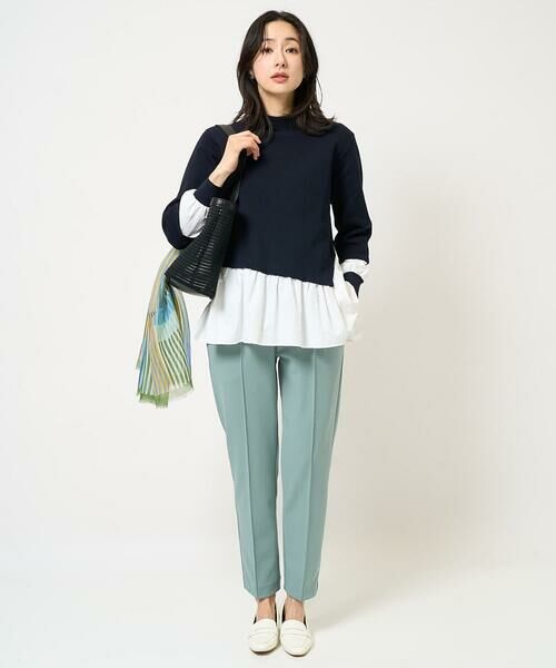GEORGES RECH / ジョルジュ・レッシュ その他パンツ | [日本製]カットジョーゼットセンタープレスイージーパンツ | 詳細17