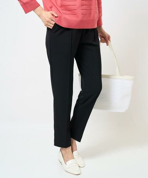 GEORGES RECH / ジョルジュ・レッシュ その他パンツ | [日本製]カットジョーゼットセンタープレスイージーパンツ | 詳細2