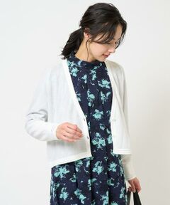 GEORGES RECH / ジョルジュ・レッシュ カーディガン・ボレロ | [アンサンブル対応]シアージャカードショートカーディガン