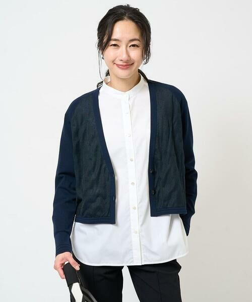 GEORGES RECH / ジョルジュ・レッシュ カーディガン・ボレロ | [アンサンブル対応]シアージャカードショートカーディガン | 詳細3