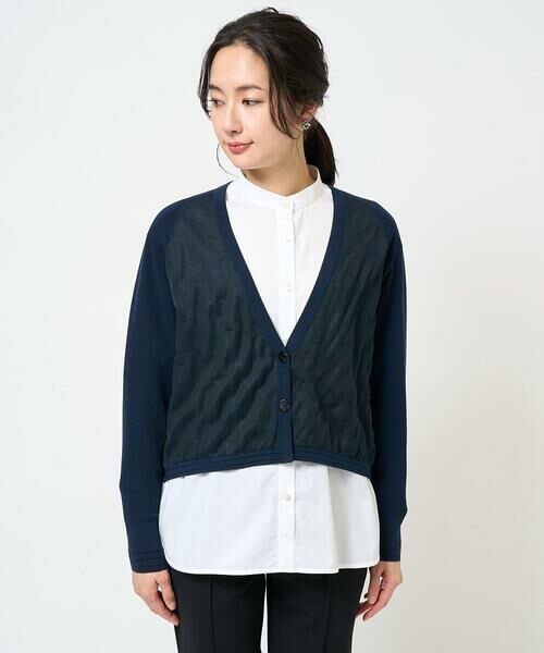 GEORGES RECH / ジョルジュ・レッシュ カーディガン・ボレロ | [アンサンブル対応]シアージャカードショートカーディガン | 詳細4