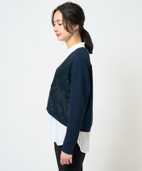 GEORGES RECH / ジョルジュ・レッシュ カーディガン・ボレロ | [アンサンブル対応]シアージャカードショートカーディガン | 詳細5