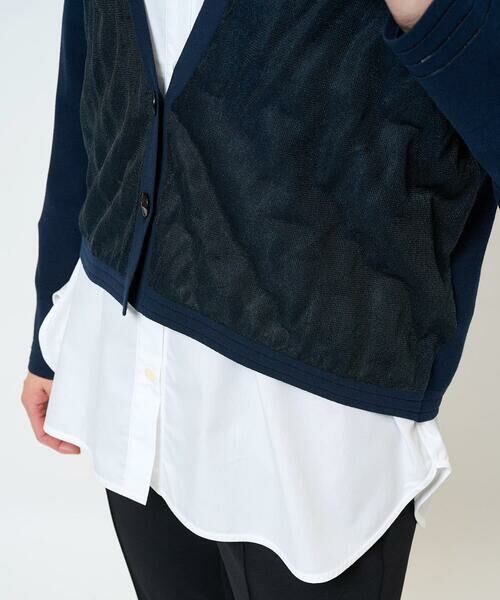 GEORGES RECH / ジョルジュ・レッシュ カーディガン・ボレロ | [アンサンブル対応]シアージャカードショートカーディガン | 詳細9