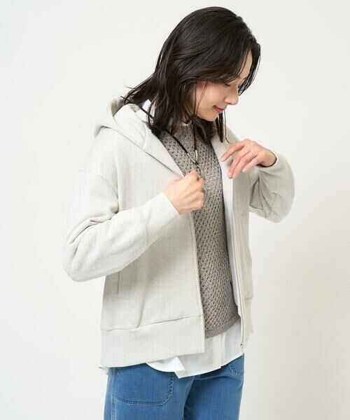 GEORGES RECH / ジョルジュ・レッシュ パーカー | ラメ裏毛パーカー | 詳細1