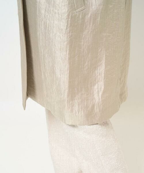 GEORGES RECH / ジョルジュ・レッシュ その他アウター | メタリックツイルロングコート | 詳細11