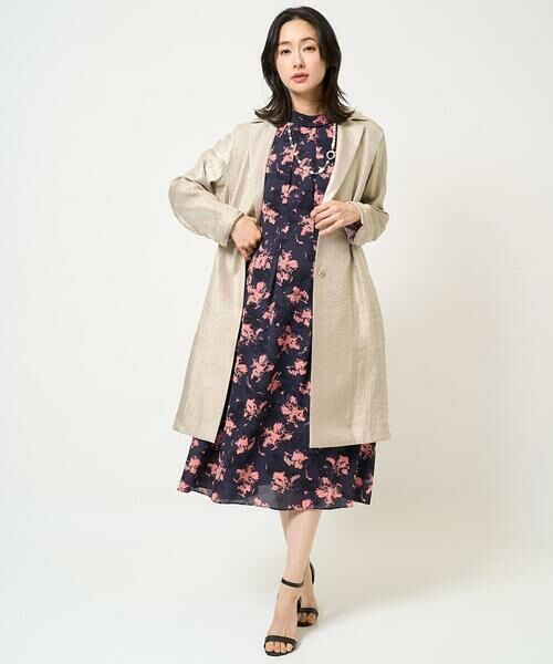 GEORGES RECH / ジョルジュ・レッシュ その他アウター | メタリックツイルロングコート | 詳細23