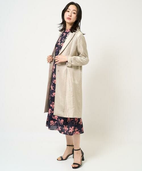 GEORGES RECH / ジョルジュ・レッシュ その他アウター | メタリックツイルロングコート | 詳細25