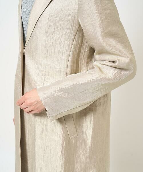 GEORGES RECH / ジョルジュ・レッシュ その他アウター | メタリックツイルロングコート | 詳細9
