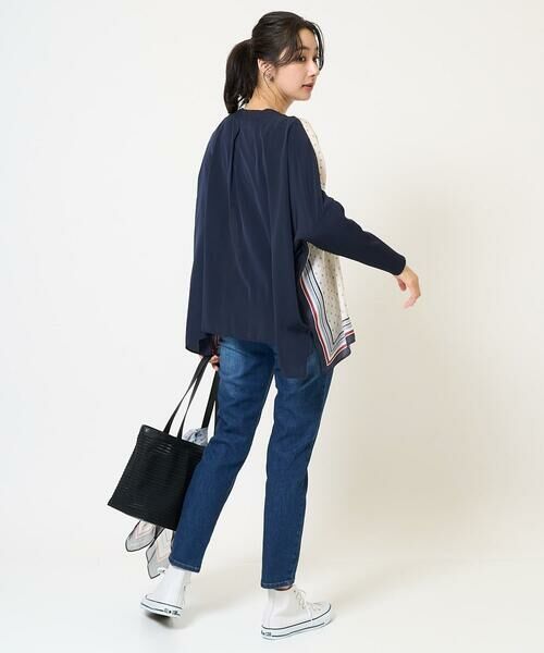 GEORGES RECH / ジョルジュ・レッシュ シャツ・ブラウス | マリンスカーフポンチョブラウス | 詳細11