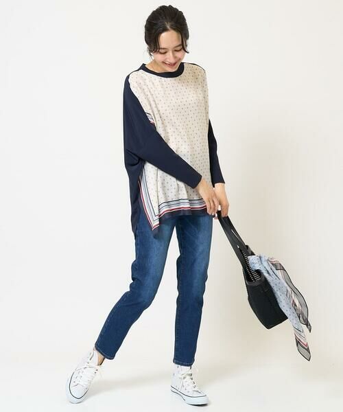 GEORGES RECH / ジョルジュ・レッシュ シャツ・ブラウス | マリンスカーフポンチョブラウス | 詳細12