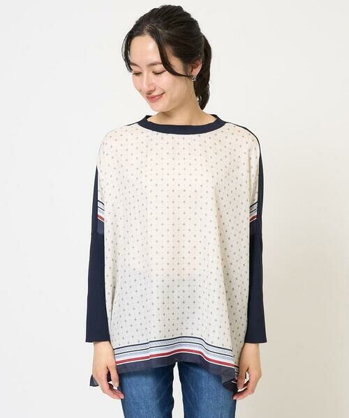 GEORGES RECH / ジョルジュ・レッシュ シャツ・ブラウス | マリンスカーフポンチョブラウス | 詳細2