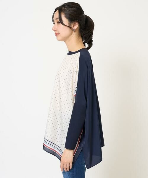 GEORGES RECH / ジョルジュ・レッシュ シャツ・ブラウス | マリンスカーフポンチョブラウス | 詳細3