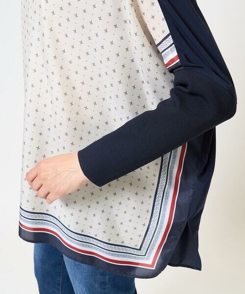 GEORGES RECH / ジョルジュ・レッシュ シャツ・ブラウス | マリンスカーフポンチョブラウス | 詳細6