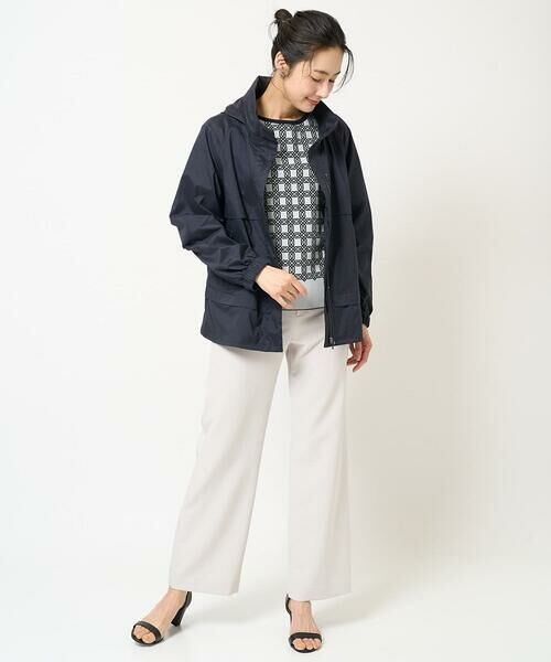 GEORGES RECH / ジョルジュ・レッシュ ニット・セーター | [日本製]裏カノコストレッチジャカード8分袖ニット | 詳細13