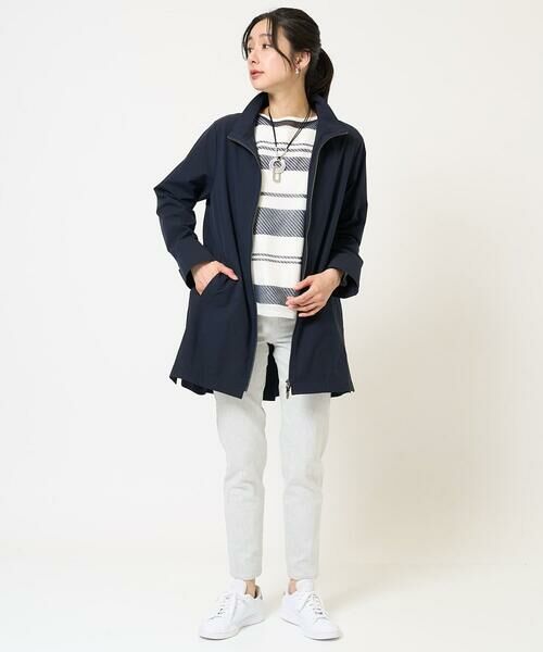 GEORGES RECH / ジョルジュ・レッシュ ニット・セーター | メッシュボーダー8分袖ニット | 詳細15