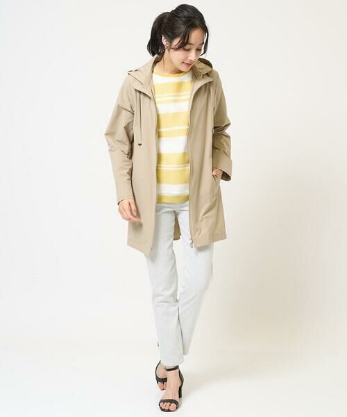 GEORGES RECH / ジョルジュ・レッシュ ニット・セーター | メッシュボーダー8分袖ニット | 詳細19