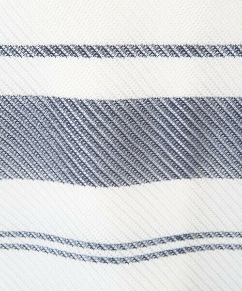 GEORGES RECH / ジョルジュ・レッシュ ニット・セーター | メッシュボーダー8分袖ニット | 詳細9