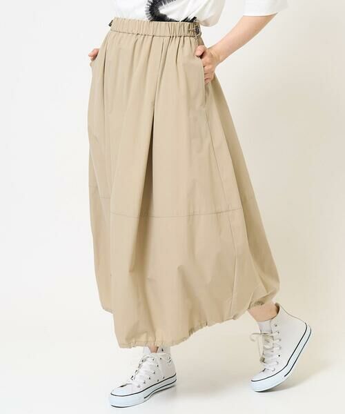 GEORGES RECH / ジョルジュ・レッシュ ロング・マキシ丈スカート | [セットアップ対応]テックスブリッド4WAYバルーンスカート | 詳細2