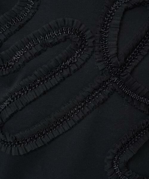 GEORGES RECH / ジョルジュ・レッシュ カットソー | チュールテープラインカットソー | 詳細12